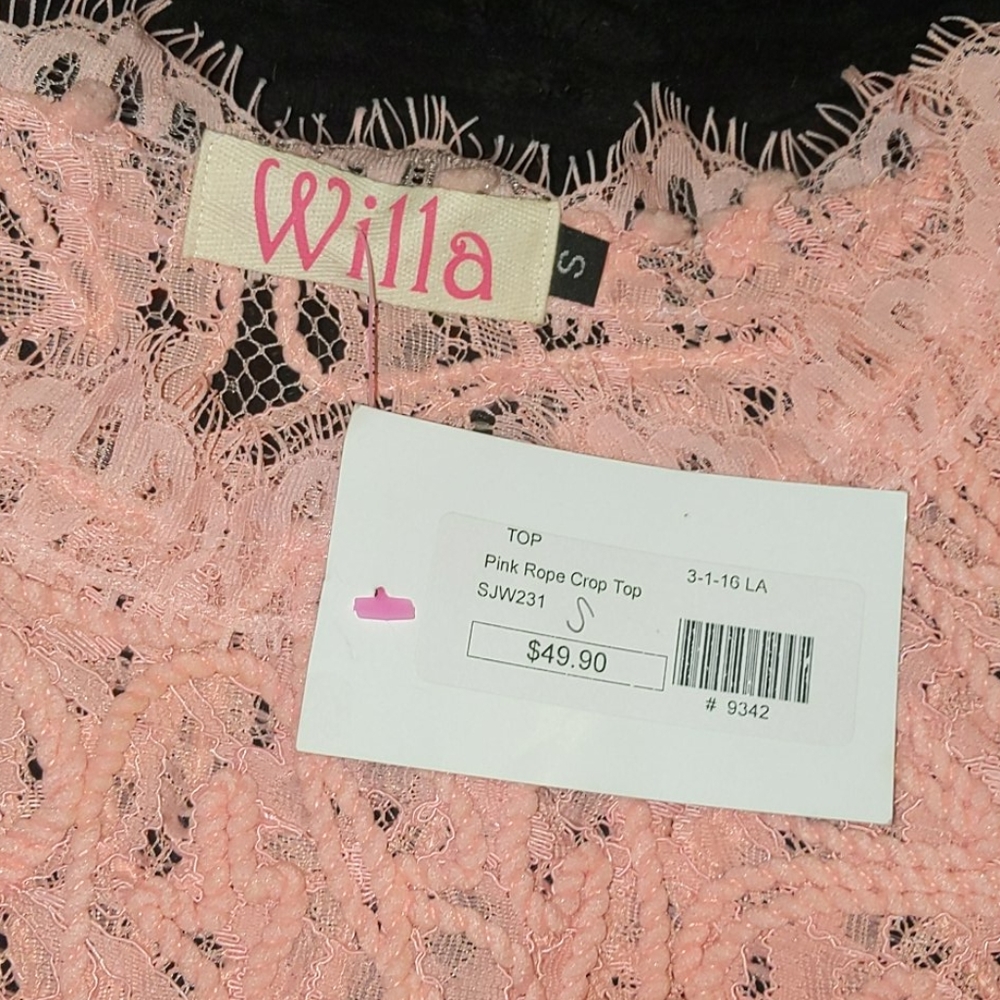 Pink Rope Crop Top - Picture 4 of 6